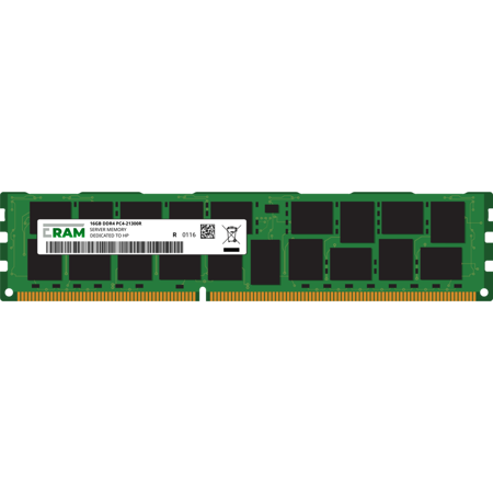 Pamięć RAM 16GB DDR4 do serwera ProLiant ML350 Gen10  RDIMM PC4-21300R