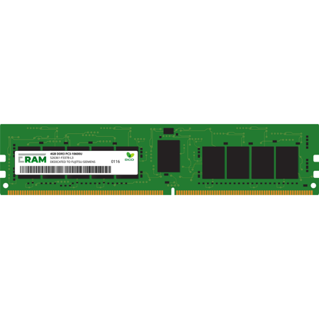 Pamięć RAM 4GB DDR3 do komputera ESPRIMO P700 (D3061) P-Series Unbuffered PC3-10600U S26361-F3378-L3