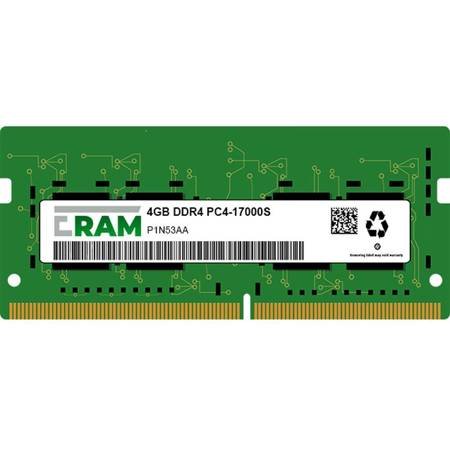 Pamięć RAM 4GB DDR4 do laptopa Mobile Workstation ZBook Studio G3 (Intel XEON) SO-DIMM  PC4-17000s P1N53AA