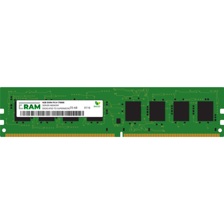 Pamięć RAM 4GB DDR4 do płyty Workstation/Server X10SDV-7TP8F Socket 1667 Unbuffered PC4-17000E